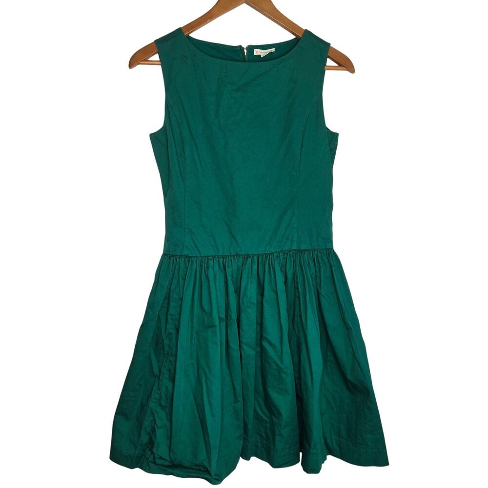 Crewcuts Girls Tie Waist Party Dress Size 14 Kelly Green Holidays Wedding Guest